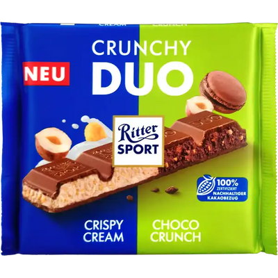 RITTER DUO CRUNCHY 218 G