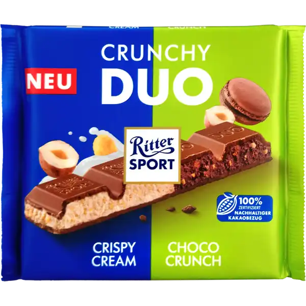 RITTER DUO CRUNCHY 218 G