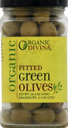 DIVINA Organic Pitted Green Olives