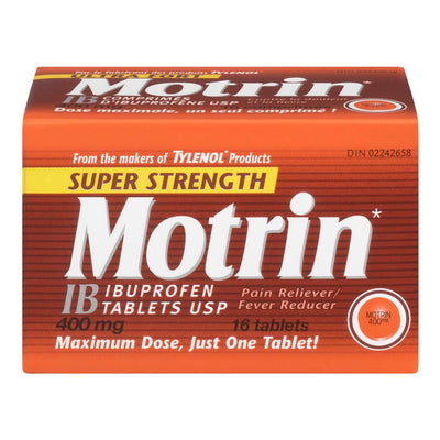 MOTRIN Ibuprofen Tablets USP 16's