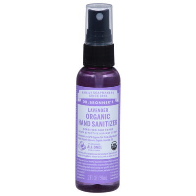 DR BRONNERS Magic Hand Sanitizing Spray, Lavender 57g