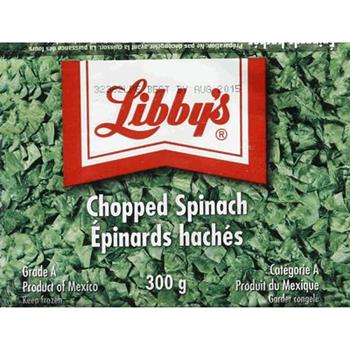 LIBBY'S Chopped Spinach 300g