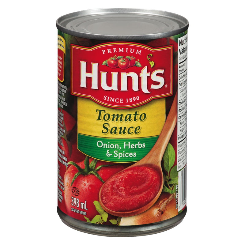HUNT'S Onion Herbs & Spices Tomato Sauce 398ml