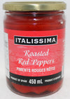 ITALLISSIMA Roasted Red Peppers 450ml