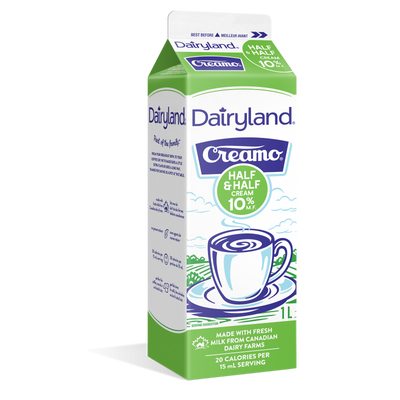 Dairyland Half & Half Cream, 1 l