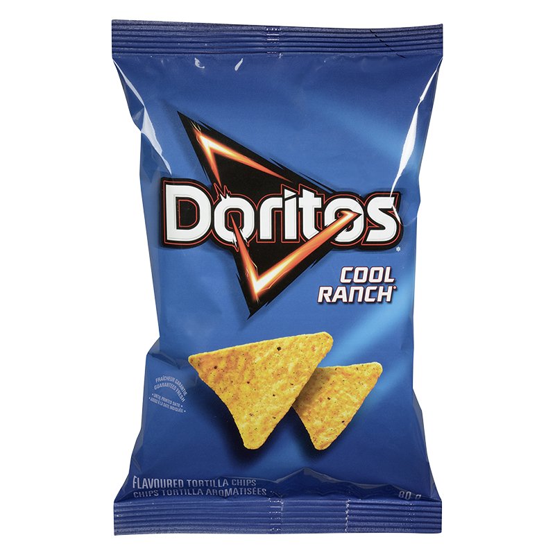 DORITOS Cool Ranch Flavoured Tortilla Chips 80g