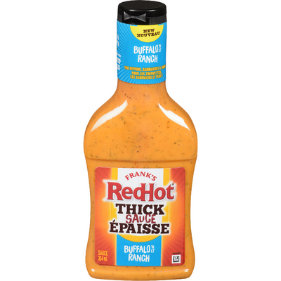 Frank's RedHot Buffalo Ranch Thick Sauce, 354 mL