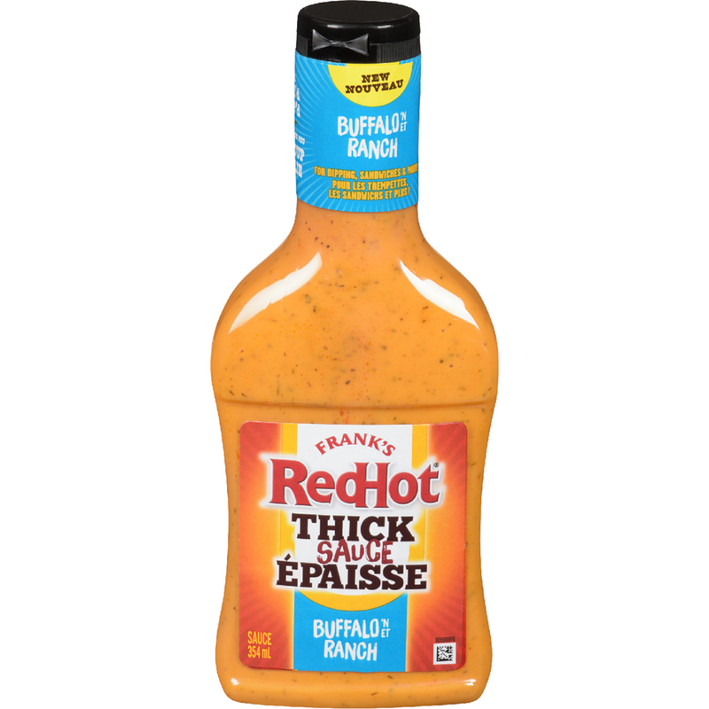 Frank's RedHot Buffalo Ranch Thick Sauce, 354 mL